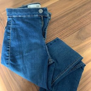 Topshop Moto Joni High Waist Skinny Jeans (Petite)